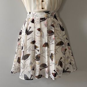 NWT New Old Navy Pleated drop waist skirt S